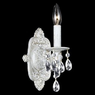Sutton Collection Antique White 11" High  Wall Sconce   #G6372