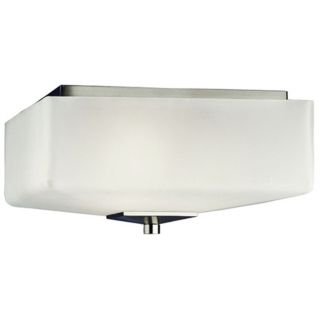 Forecast Radius Collection 13" Wide Nickel Ceiling Light   #21374