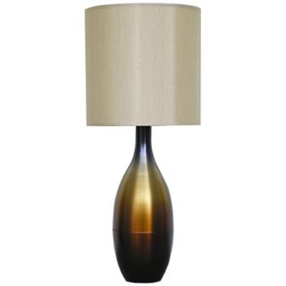 Babette Holland Juggler Bronze Burst Modern Table Lamp   #V5273