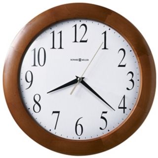 Howard Miller Corporate 12 3/4" Wide Wall Clock   #M8742