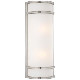 Bay View 20" High Brushed Steel Outdoor Pocket Light   #W6664