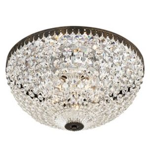 Empire Spectra Crystal 14" Wide Ceiling Light Fixture   #98994