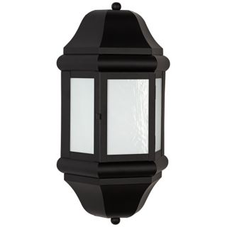 Cortland 17" High Black Outdoor Wall Light   #29982
