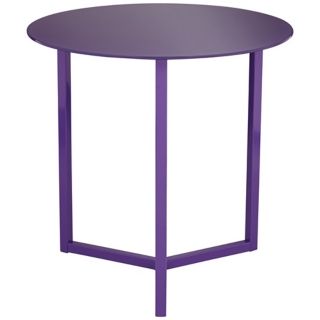 Brunetta Purple Accent Table   #W4185