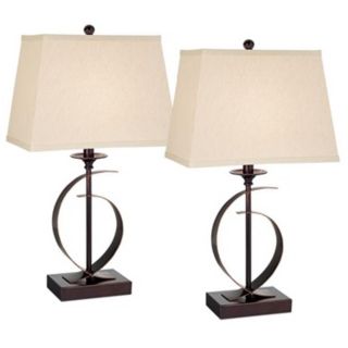 Set of 2 Novo Table Lamps   #P7471