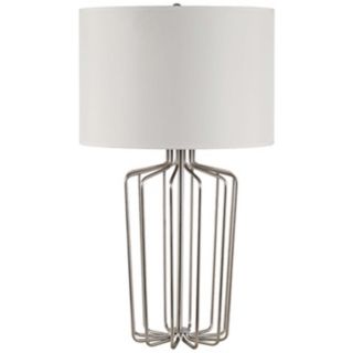 Cage Polished Nickel Table Lamp   #V3391