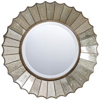 Uttermost Amberlyn Round 32" Wide Wall Mirror   #H6728
