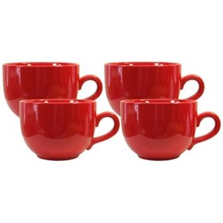 Set of 4 Fun Factory Red Jumbo Cups   #Y0675