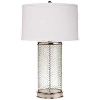 Kichler Herringbone Glass Table Lamp   #X4526