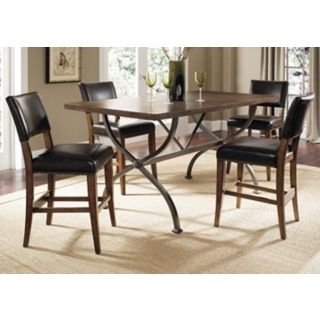 Hillsdale Cameron 5 Piece Parsons Counter Height Dining Set   #V9835