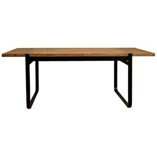Santa Fe Java Stain Finish 86 1/2" Wide Dining Table   #T5176