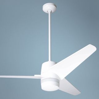 50" Modern Fan Velo Gloss White Ceiling Fan   #J4026