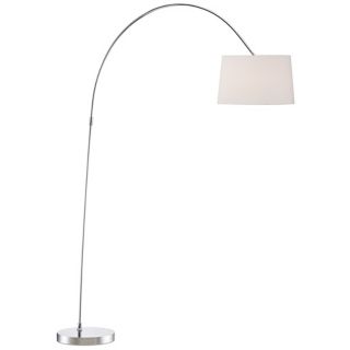 Kira Chrome Arc Floor Lamp   #Y4317