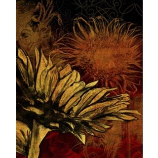 Sunflower II Giclee 14" High Canvas Wall Art   #N1801