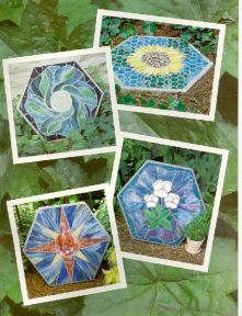 Mosaic Stained Glass Supplies Tiffany Garden Pattern BK