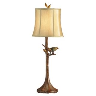 Perched Bird Tree Floor Lamp   #62832