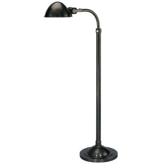Alvin Patina Bronze Adjustable Pharmacy Floor Lamp   #18094