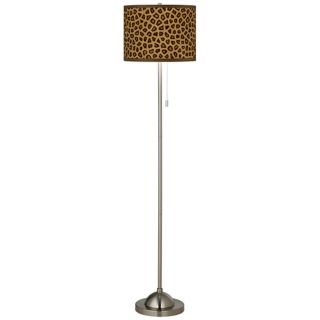 Safari Cheetah Giclee Shade Floor Lamp   #99185 R2381