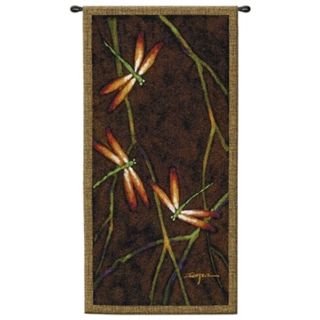 October Song I 53" High Wall Hanging Tapestry   #J8991