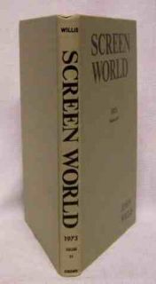 Screen World 1973 Movie Reference Malcolm x Sounder
