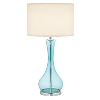 Blue Martini Glass Table Lamp   #H3008