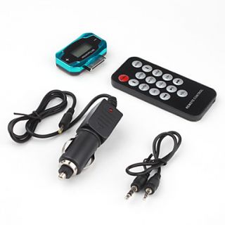 USD $ 12.69   FM Transmitter, Car Charger and Remote Control for