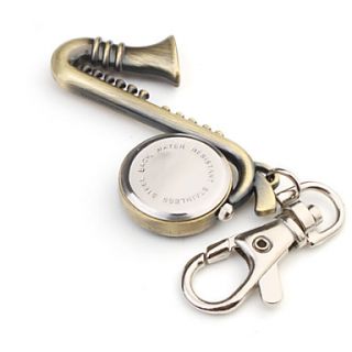 USD $ 4.69   Stainless Steel Keychain Watch,