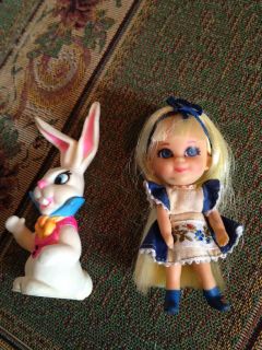 Little Kiddles Alice with Rabbit