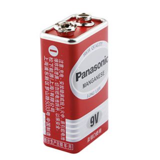 USD $ 1.79   Panasonic 9V High Capacity Rechargeable Battery,