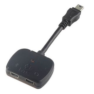 USD $ 5.84   Genuine Data + Audio Jack Splitter for HTC TOUCH HD/6700