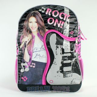 Victorious Victoria Justice Rock on Guitar Large 16 Backpack Bag Tori