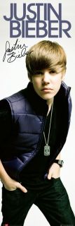 Justin Bieber Jacket Huge Door Poster