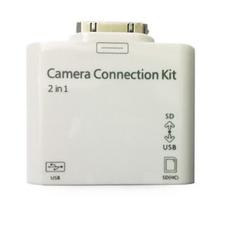 USD $ 18.94   Cheap 2 in 1 Camera Connection Kit USB SD Card Reader