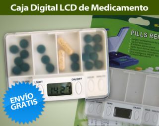 Review en oferta de Caja Digital de Medicamento LCD