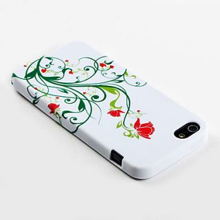 EUR € 3.95   Flower Pattern Soft TPU Case voor iPhone 5, Gratis