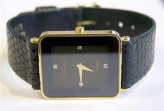 New 18k Yellow Gold JUVENIA Unisex watch*Orig Box* 1 Year Manufact