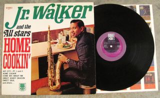 JR. WALKER & THE ALL STARS HOME COOKIN Near Mint 1968 Soul (Motown
