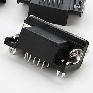 EUR € 4.96   15 pin VGA conector hembra (10 piezas por paquete