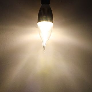 3500K Bianco caldo Golden Light Shell lampadina LED candela (110/220V
