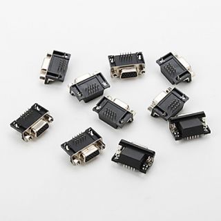 EUR € 4.96   15 pin VGA conector hembra (10 piezas por paquete