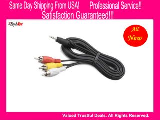 AV Cable Lead Cord for JVC Everio Camcorderl GR Serie to TV LCD