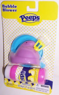 Marshmallow Peeps Bubble Blower Chick Toys Easter Set 3