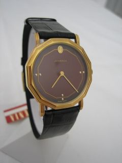New Vintage Juvenia Swiss Gold Plated Watch 1960S