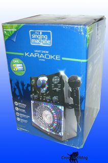 Machine SML 385 CDG Karaoke Machine With Sound and Disco Light System