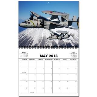 Aircraft 2013 Wall Calendar by sharpeipuppydog