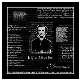 Edgar Allan Poe Wall Art for $23.00