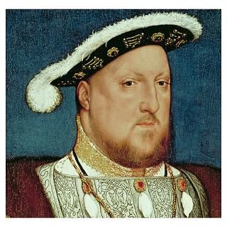 King Henry VIII (oil on oak panel) (detail of 4583 Poster