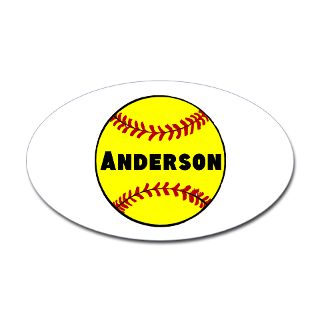 Baseball Gifts  Baseball Bumper Stickers  Personalized Softball