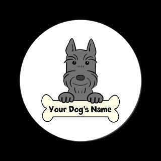 Personalized Giant Schnauzer 3.5 Cork Coaster by Admin_CP8993818
