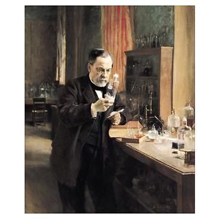 Louis Pasteur (1822 95) in his Laboratory, 1885 (o Poster